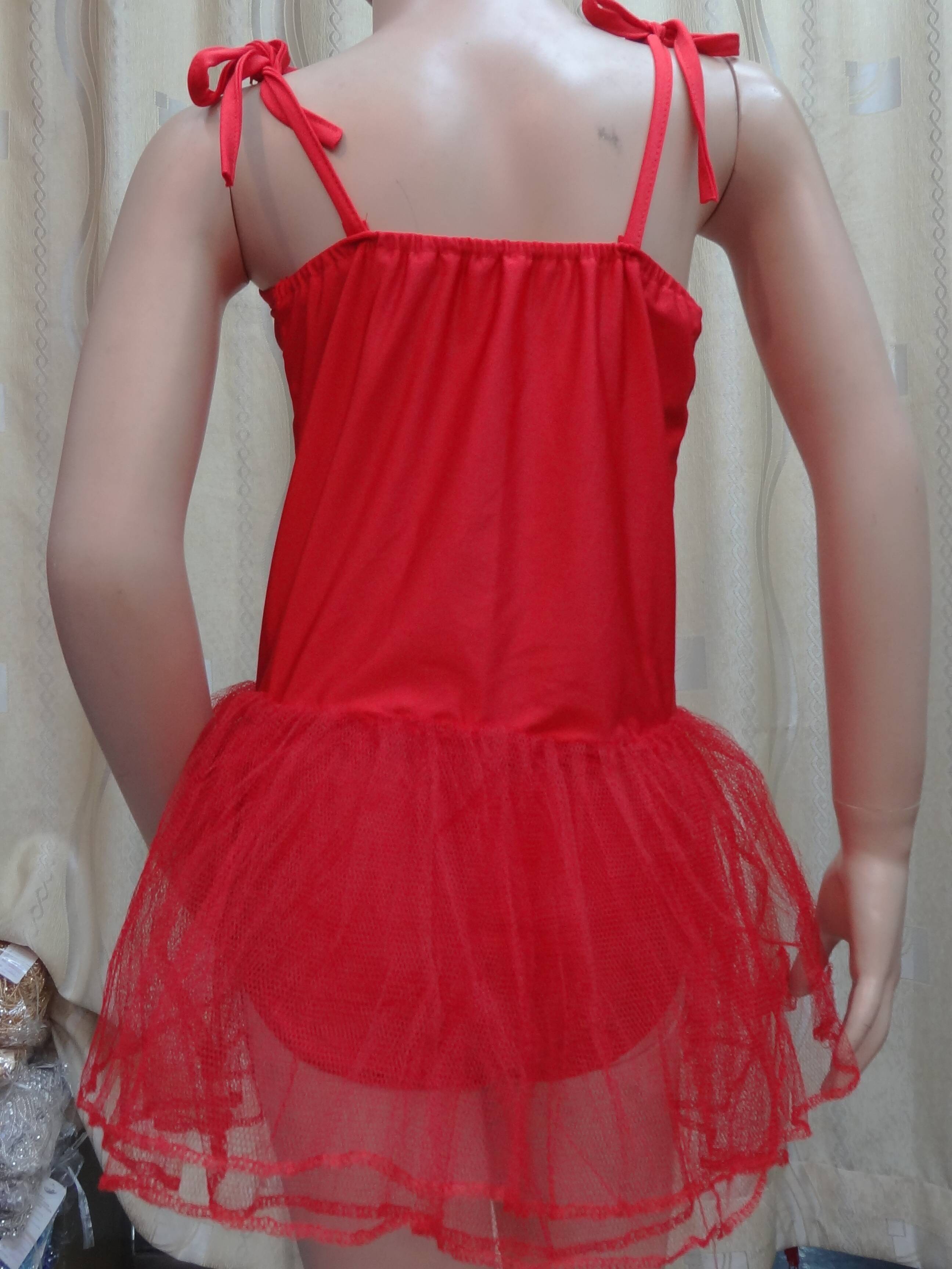2024 Special Children's Ballet Dance Performance Training Server Sligress Red White Blue Six Performance Special Service
