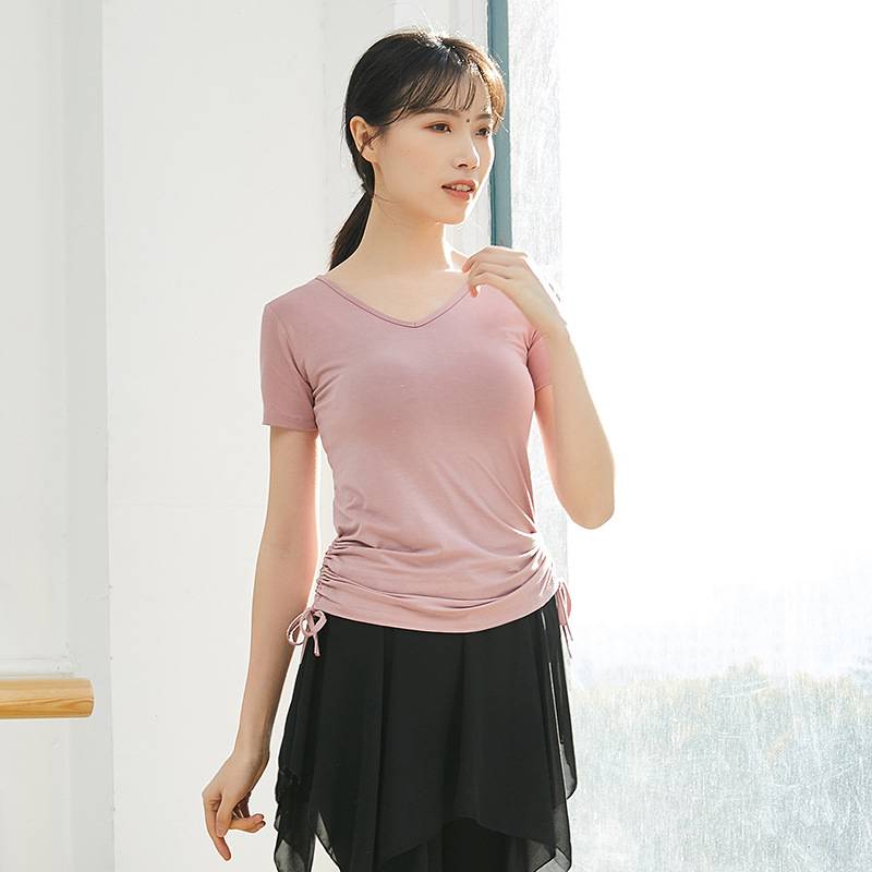 Dance practice uniform Top female shape dancing clothing new modern ballet Latin classical Chinese dance training