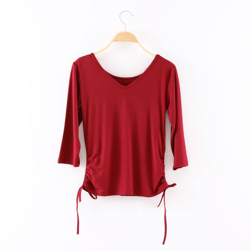 Dance practice uniform Top female shape dancing clothing new modern ballet Latin classical Chinese dance training