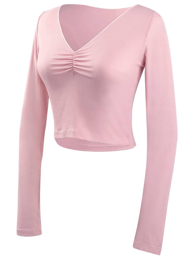 Adult female dance clothes knitted long -sleeved jacket spring and summer season -shaped body jacket classical dance ballet clothes practice uniform