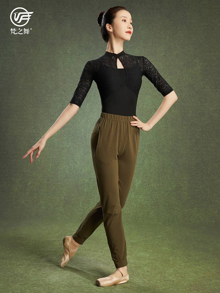 Brahma Dance Ballet Dance exercises adult female dance raw arts test gymnastics uniform high -end lace