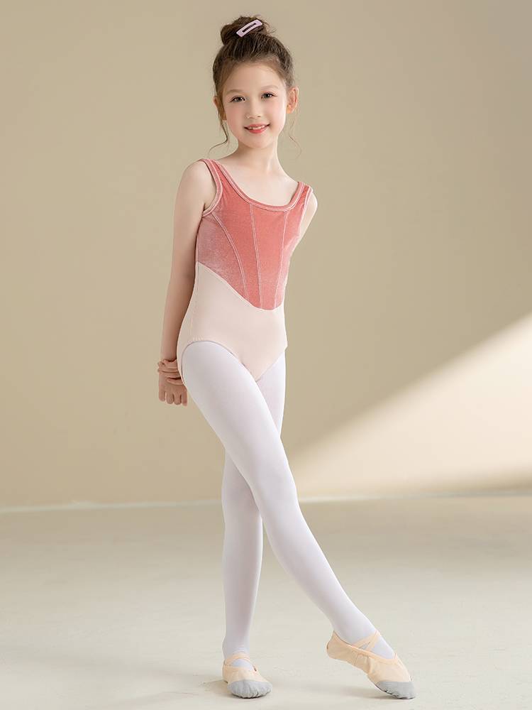 Zhu Di New Children's Dance Practice Services Ballet Dance Uniform Summer Girl Chinese Dance Gymnastics Clothing