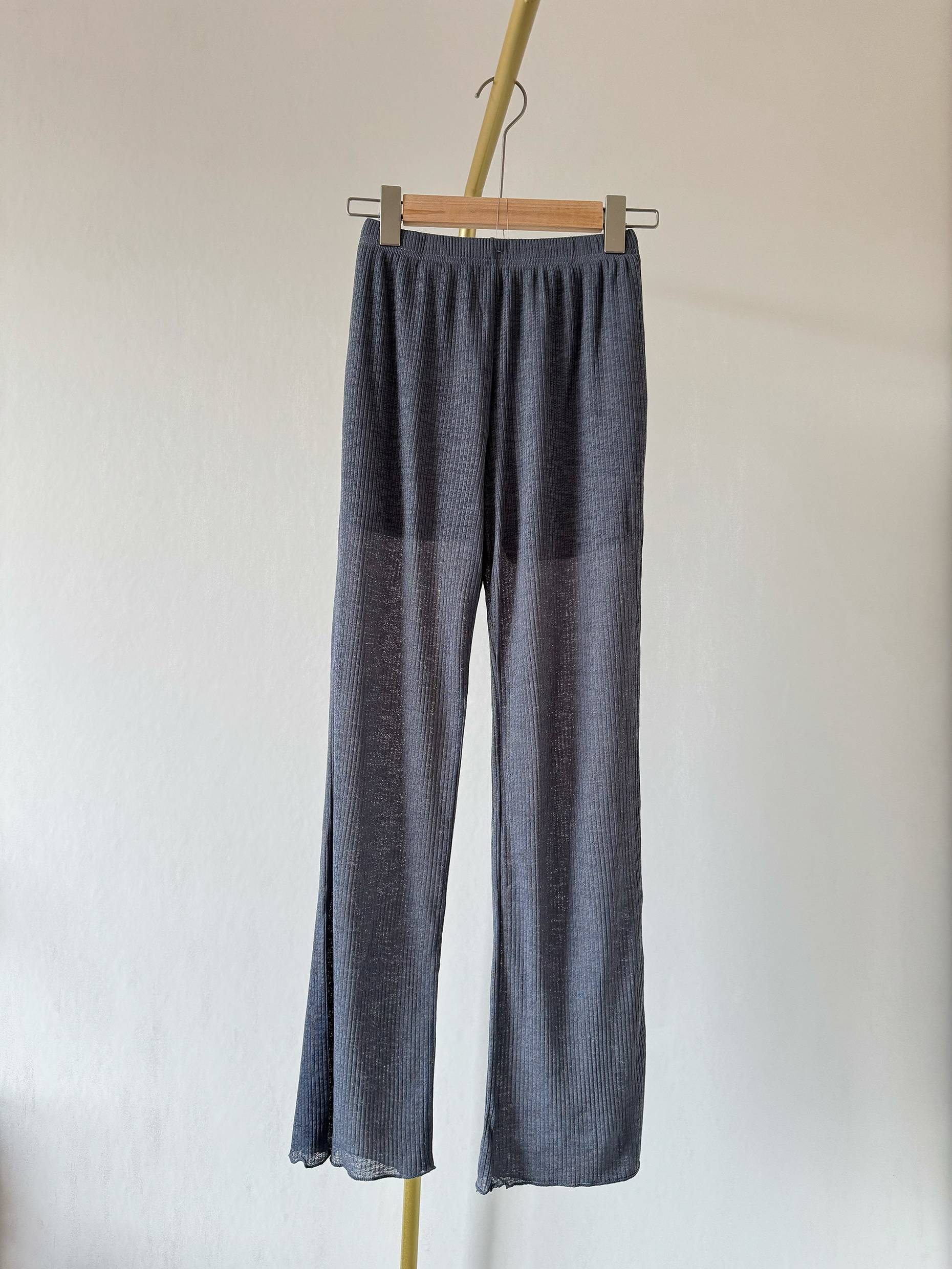 Ballet straight trousers preheating practice dance pants stacking body pants micro -bombs high pants are thin and versatile