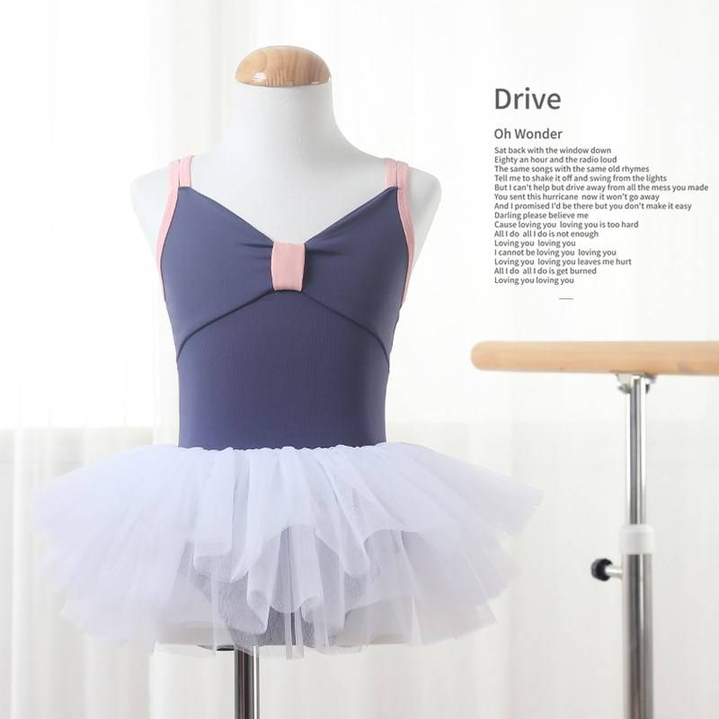 Spot camisole gymnastics clothing, artistic test children's ballet dance exercise girl dance udan training service summer
