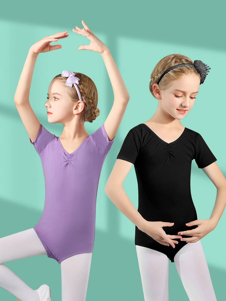 Ballet dance exercise in summer, children and girls, pink, pink girls, girls, half -bodies, half -bodies black dancing dedicated