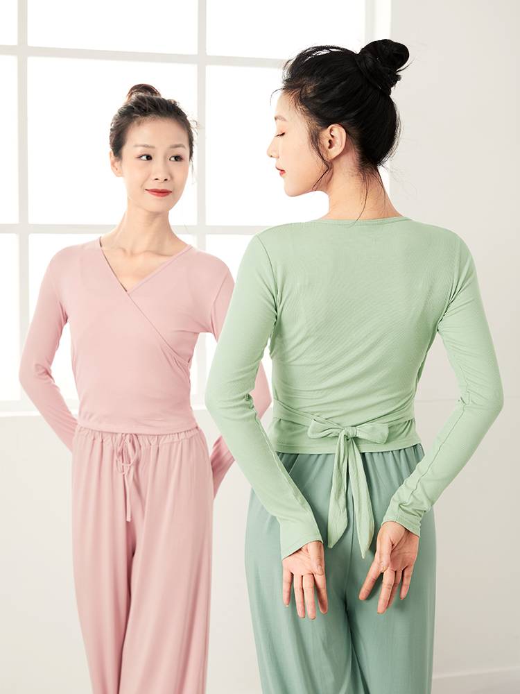 Dance clothing ballet top girl ballet girl practicing jacket jacket adult Chinese dance modern classical dance service