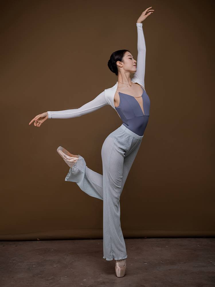 Danzbaby ballet straight dance pants horn female practitioners dancing pants training gymnastics B143