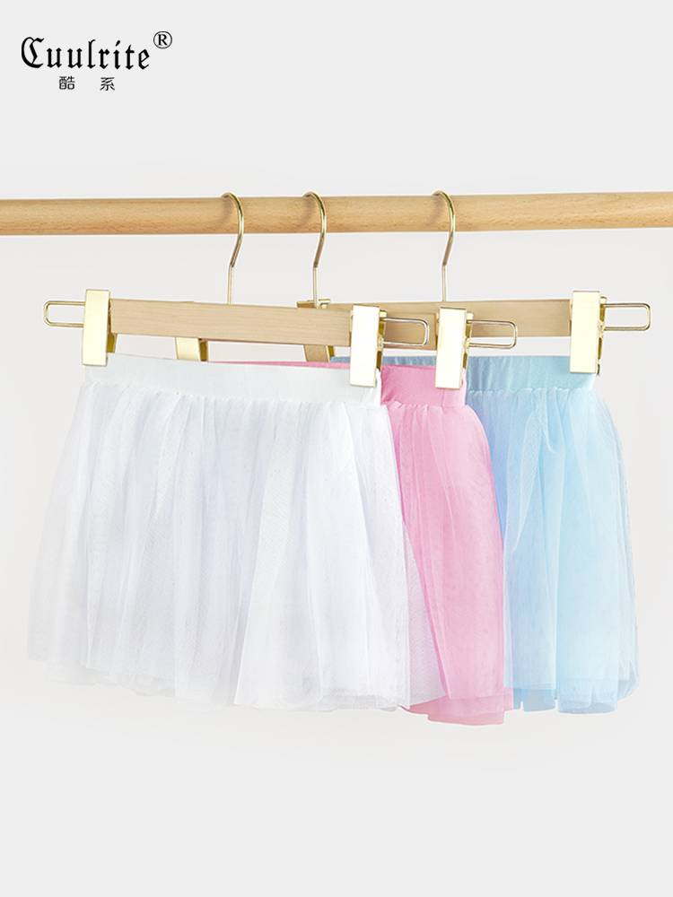 Children's dance skirt girl ballet skirt princess pink puff skirt children practice meritorious clothes dancing skirt