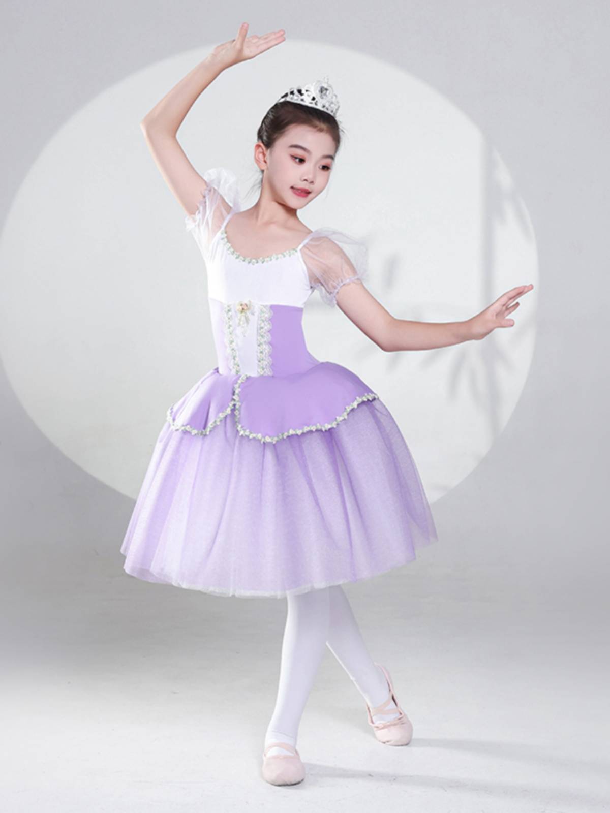 Children's ballet Tutu skirt adult professional ballet skirt swan skirt Liuyi children ballet performance suit
