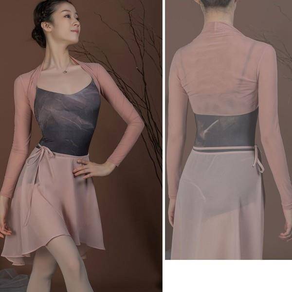 Ballet shoulder knitted shawl DZ65 top training jacket dance shoulder guard jacket Xiaochun and autumn