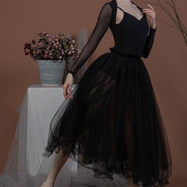 Ballet shoulder knitted shawl DZ65 top training jacket dance shoulder guard jacket Xiaochun and autumn