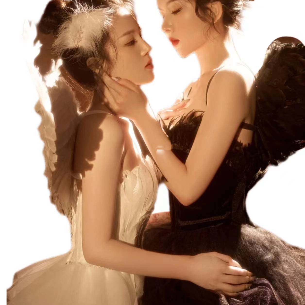 The theme of the movie studio theme broken drill swan style photo theme clothing girlfriends ballet girl noble art photo photography dress