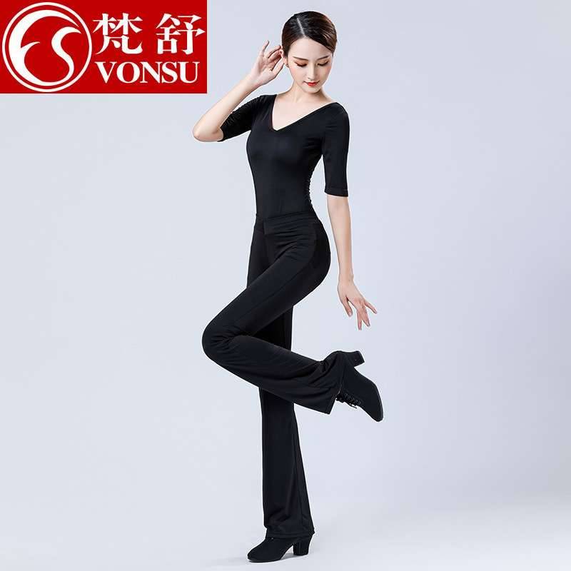 Fanshu autumn and winter -shaped sports service ballet draft clothing, elegant body -state etiquette base suit