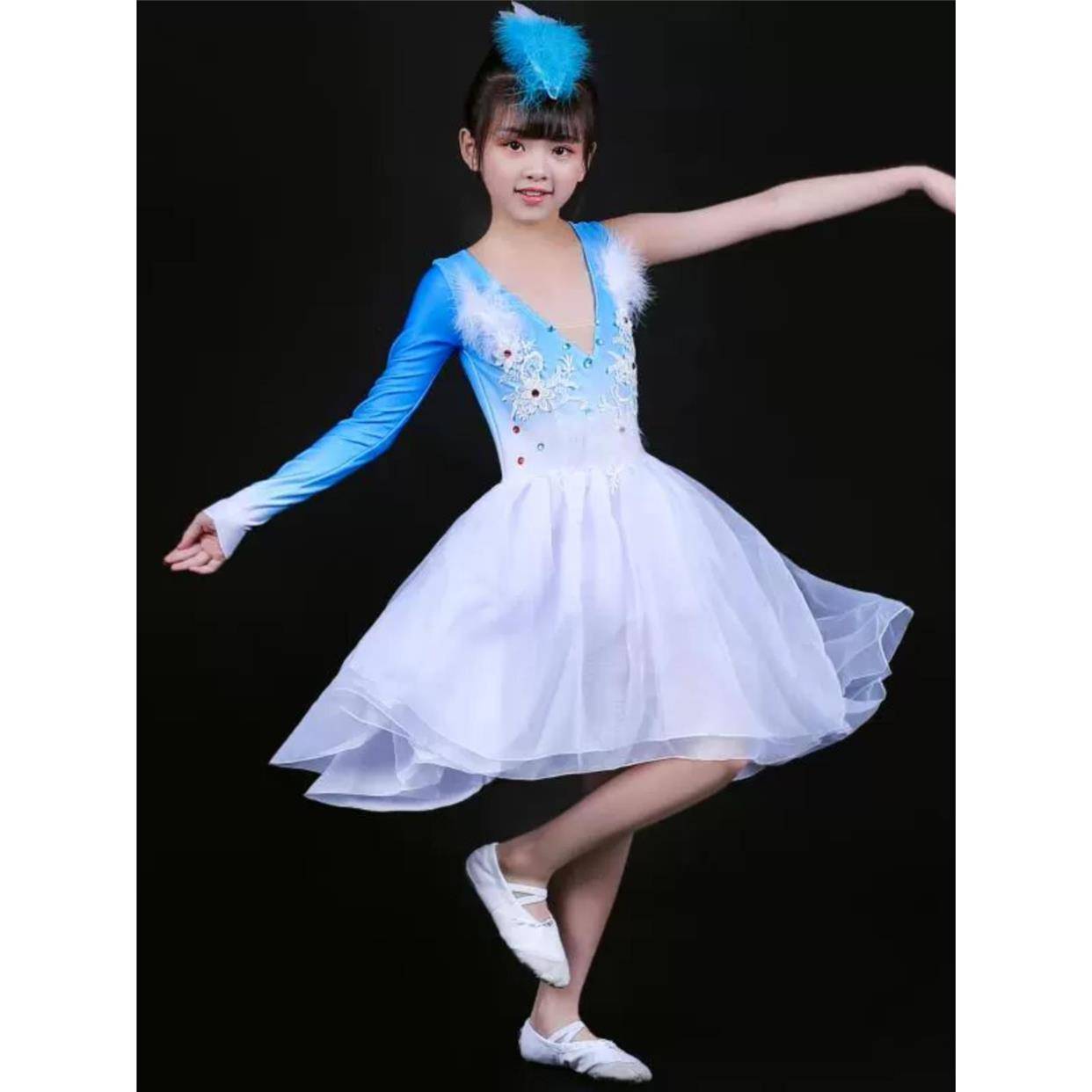 June 1 new dance drama Zhenlu Yufei Dance Performance Service Ballet Dance Women's Group Dance New Skirt Performance Services