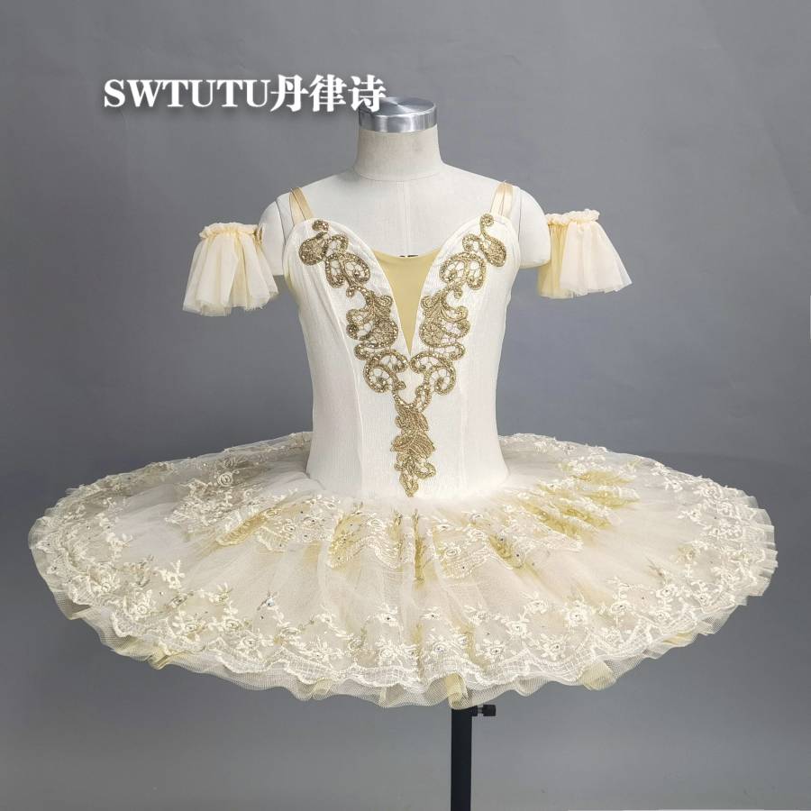 Dan Ling Shi Pink Children's Simple Ballet TUTU Skirt AEDC Performance Competition Fairy Doll Variation