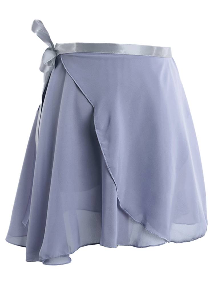Dance skirt female adult one -piece lace -chiffon skirt ballet skirt practicing gauze skirt skirt small apron