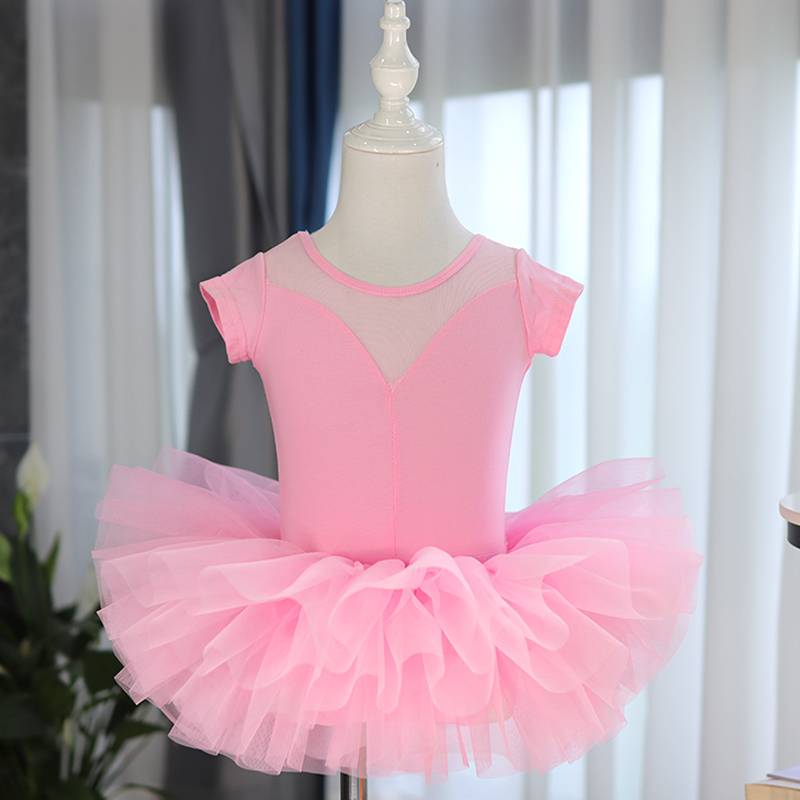 Children's dance gauze skirt skirt puffing skirt ballet girl dance skirt net gauze girl dancing skirt skirt skirt