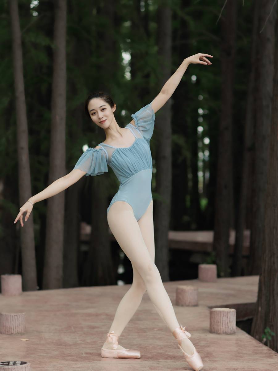 Mori Elf Adult Female Ballet Dance Training Training Chinese National Dance Sports Examination Fairy Service