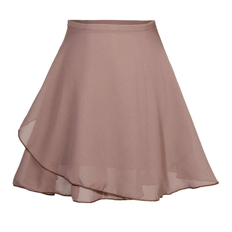 Dance gauze skirt practicing adult women's lace -up children's professional one -piece black short fence ballet skirt