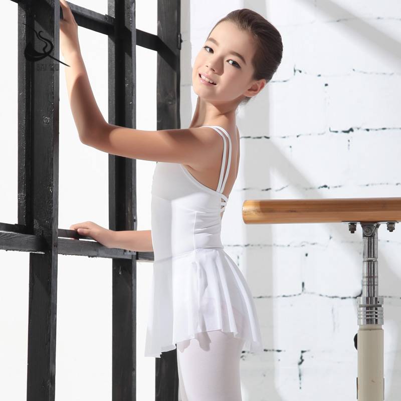 Baiwu ballet dance body clothes outside skirts, children and girls practice loose net yarn skirt 116243503