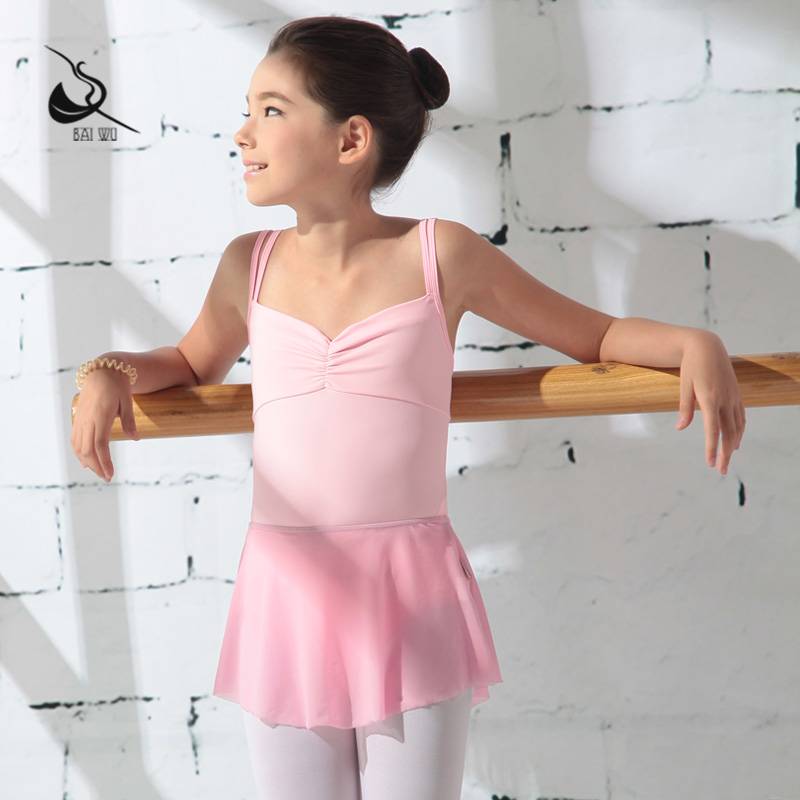 Baiwu ballet dance body clothes outside skirts, children and girls practice loose net yarn skirt 116243503