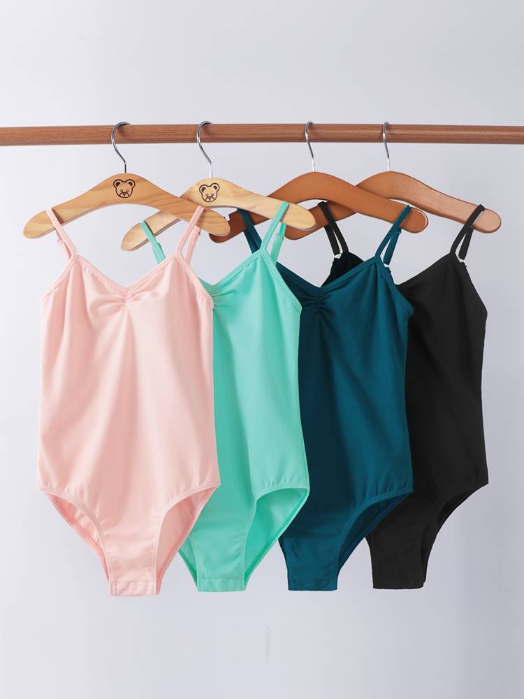 Sling dance service girls summer practice service ballet dance children's dancing connective clothing Latin dance clothing