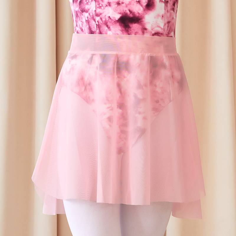 Dance yarn skirt adult female skirt ballet skirt bag hip dance body skirt training exercise net gauze skirt