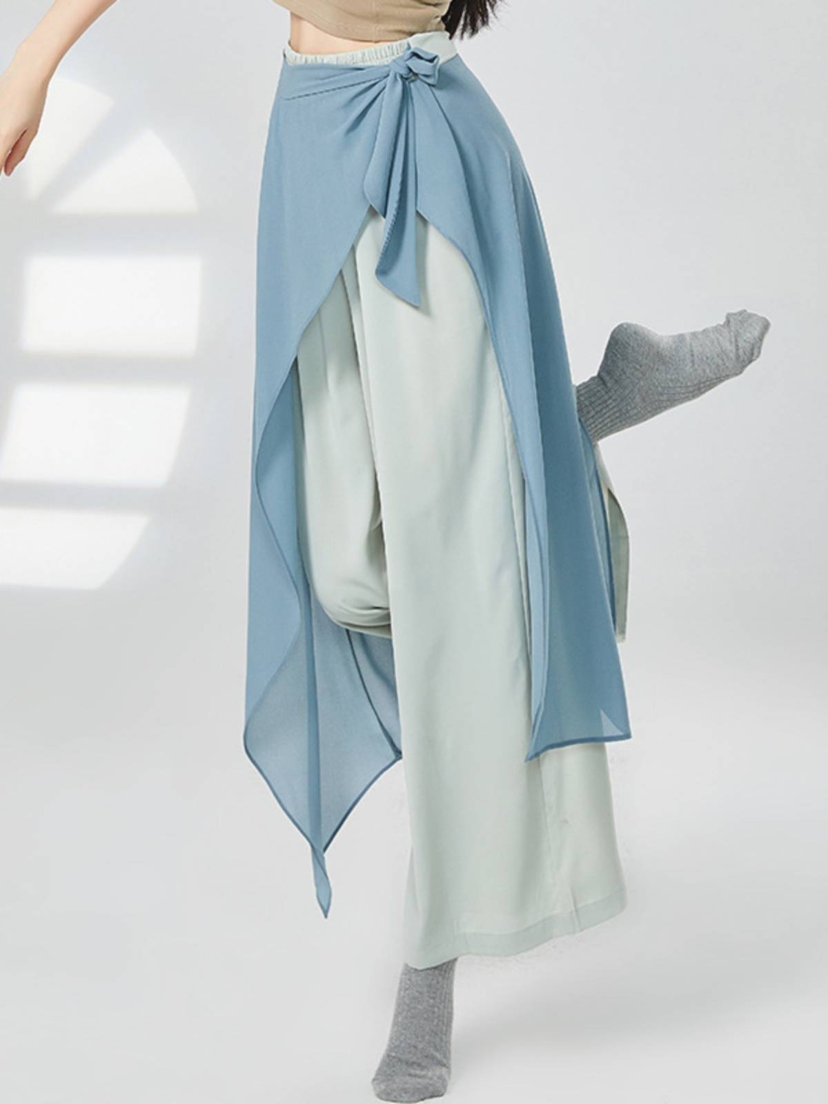Dance pants female new national style dance modern dance ballet classical dance, elegant exercise, performance dressed dress new dress