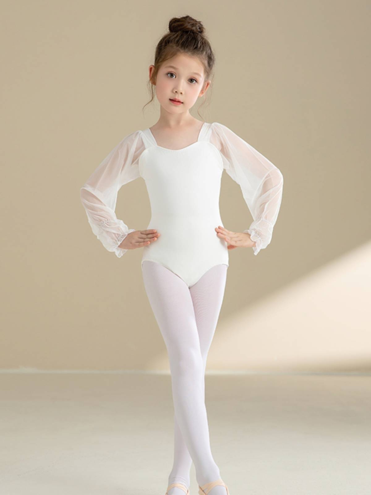 Zhu Di Children's Dance Practice Service Girl Ballet Dance Gymnastics Series Art Test Sports Service Chinese Dance Summer New Summer
