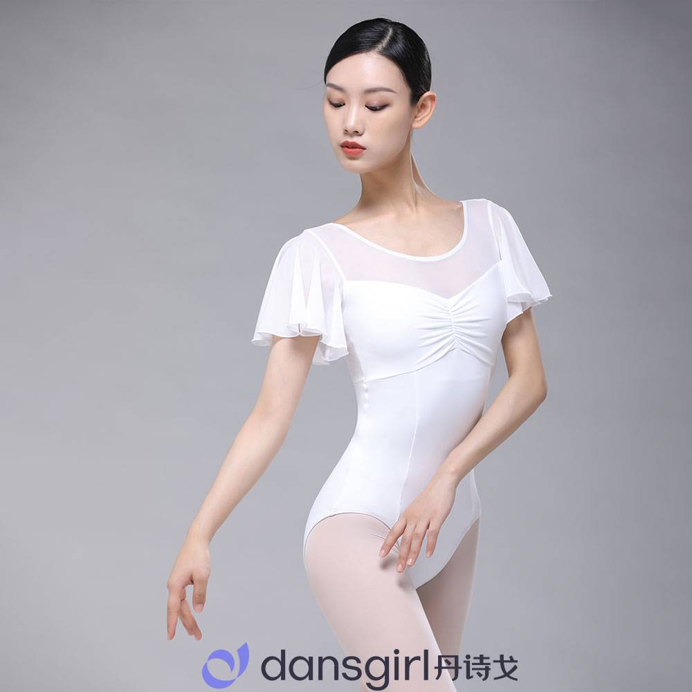 Danshigo's new body ballet dance service princess practice service performance service gymnastics service gymnastic gymnastic stitching small flying sleeves