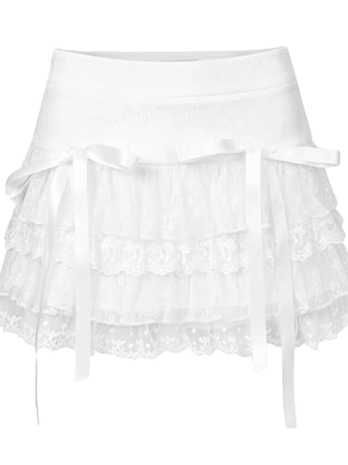 Spot sweet girl lace cake panton skirt ballet fairy white pure desire hot girl pleated skirt
