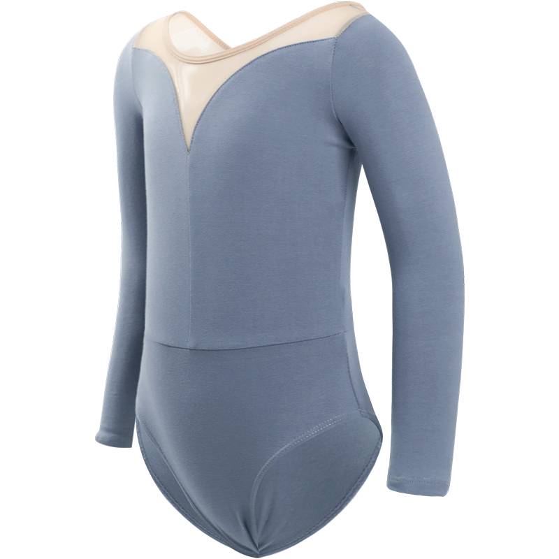 Dance service children's summer practice service girl ballet -shaped dress Chinese dance long sleeve test special gymnastics uniforms
