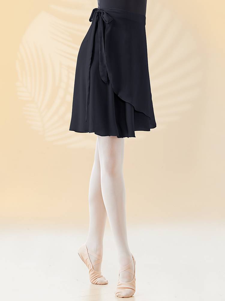 Aiwu Ge Ballet Skirt Female One -piece Spring Skatsules Skirt Teacher Long Skirt adult dance half body skirt