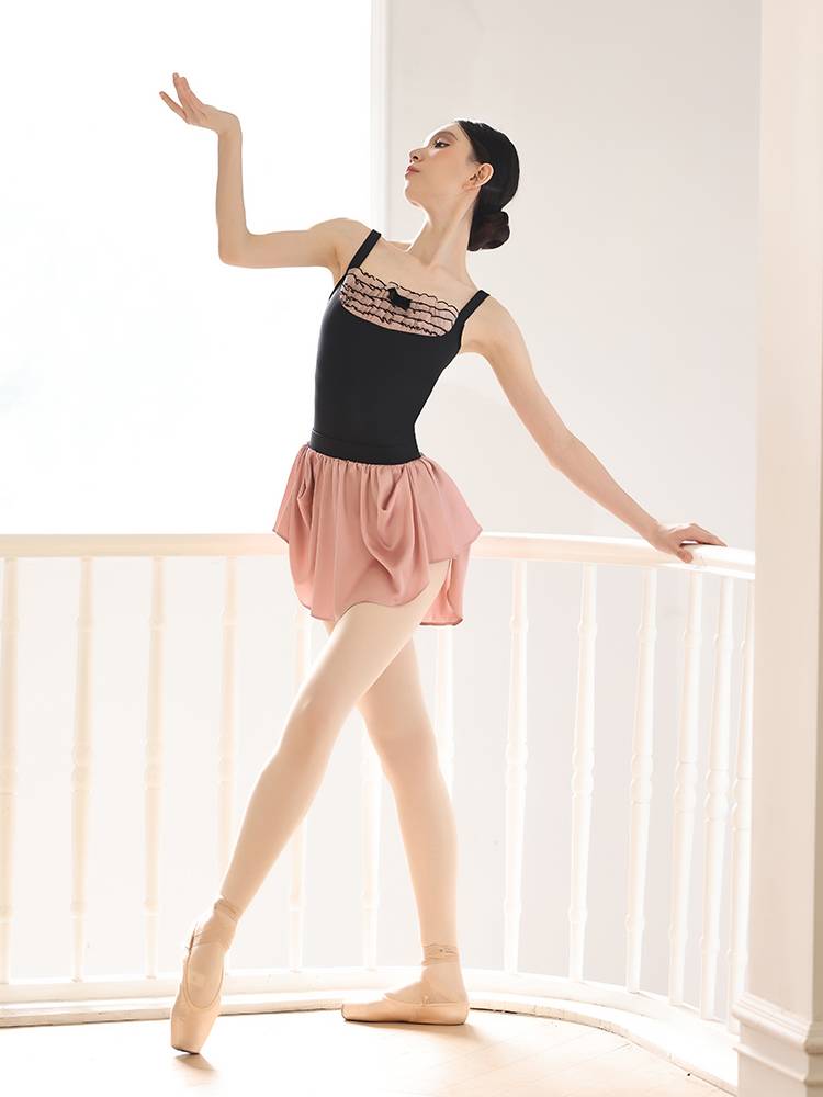 Danzbaby ballet dance suit ballet clothes fitting suit adult practice service conjoined gymnastics uniform B217