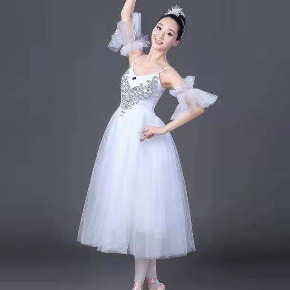Ballet suit adult new adult ballet skirt body clothes skirt women's mid -length practice performance dance clothing
