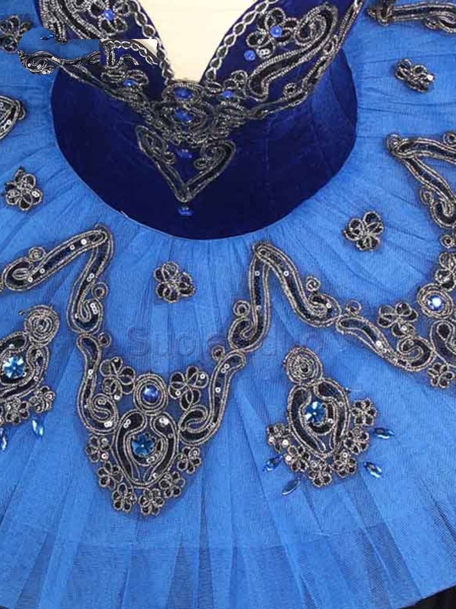 Suolasiduo Si Duo Ballet Actor Costume Dance Dance Nets Skirt Blue Bird Theater Performance TUTU Manual