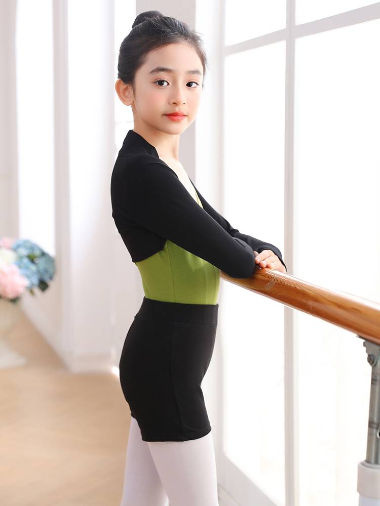 Ballet dance exercise uniforms shawl children's dance small shoulder gymnastics uniforms outside dancing special female dance jackets
