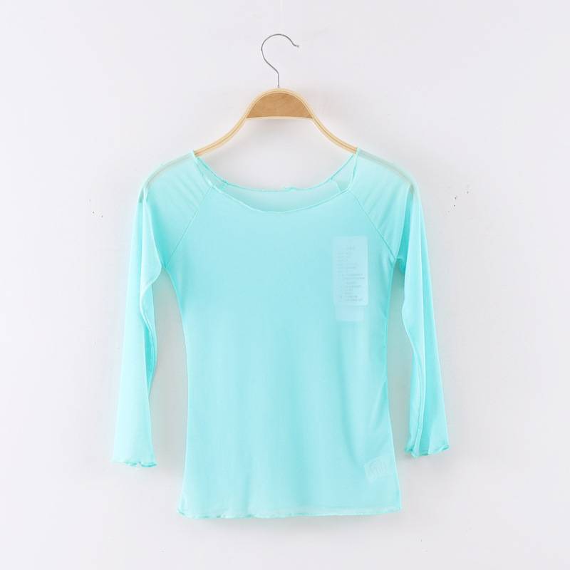 Classic college ballet dance training service base training hot body clothes outside the gauze jacket blouse dance gauze girl