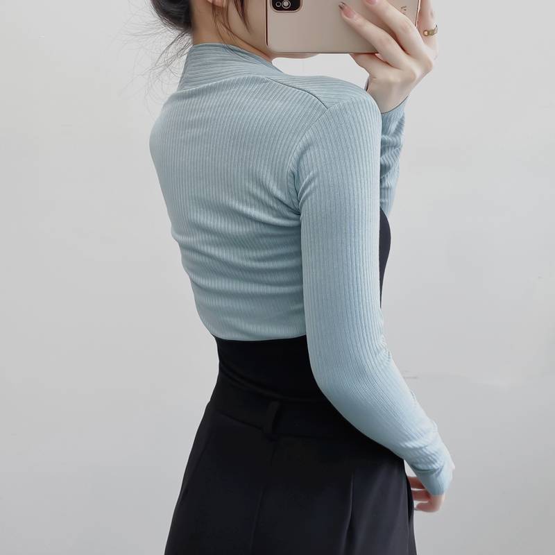Dance Kan shoulder top female ballet dance top gymnastics clothes outside with shawl yoga clothes fitness cover dance clothes