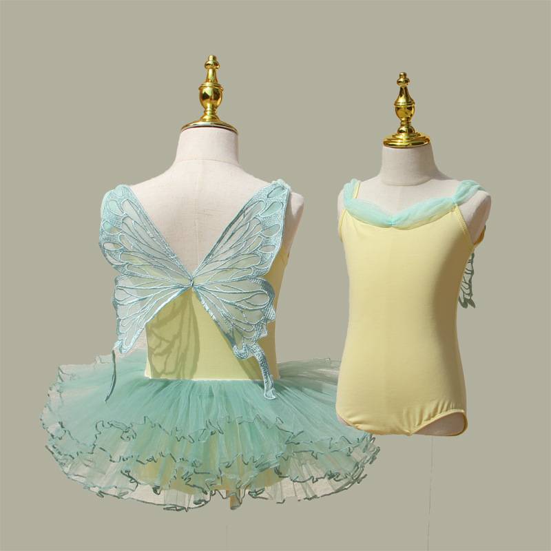 The Butterfly Fairy Child Dancer's Taste Girls Enlightening the Ballet Chinese Dance Decorator Cloaks for the Summer Stadium