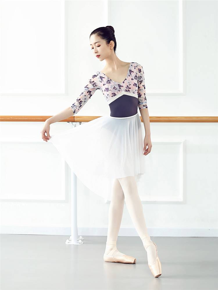 Little Jasmine Elastic Network Big Bournal Ballet Skirt Adult Female Gymnastics Dance Dance Practice Dress Skirt Skirt Skirt