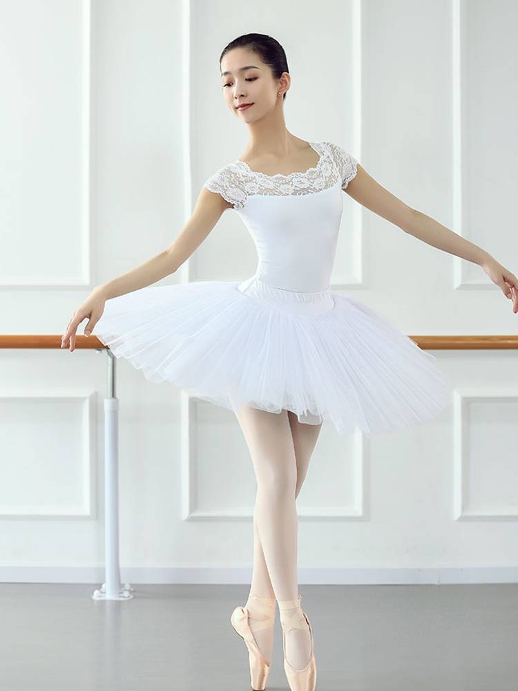 Little jasmine embroidery gymnastics uniform adult daughter -in -law dance service ballet exercise fitting suit