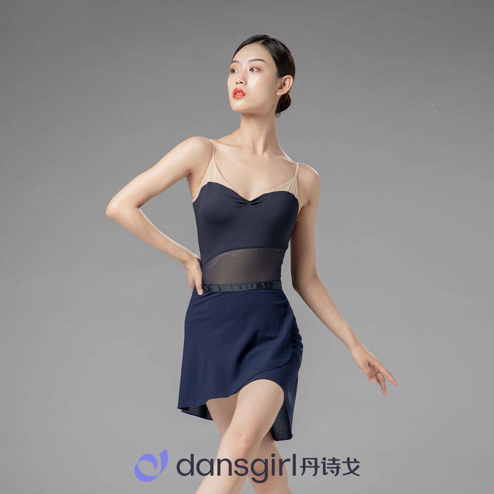 2024 new ballet shoulder -shaped body practice dance dance service connecting Wanren G07155 stealth belt splicing body