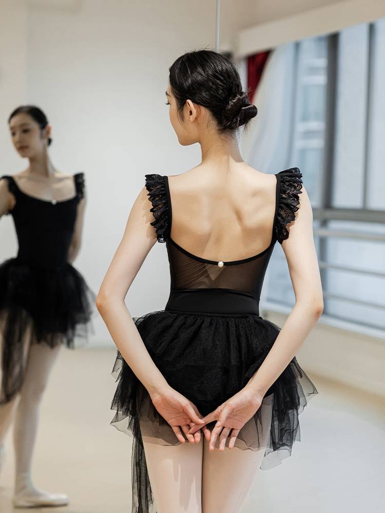 Danzbaby Chen Xi joint famous ballet dance dance practice service conjoined gymnastics base clothes B117