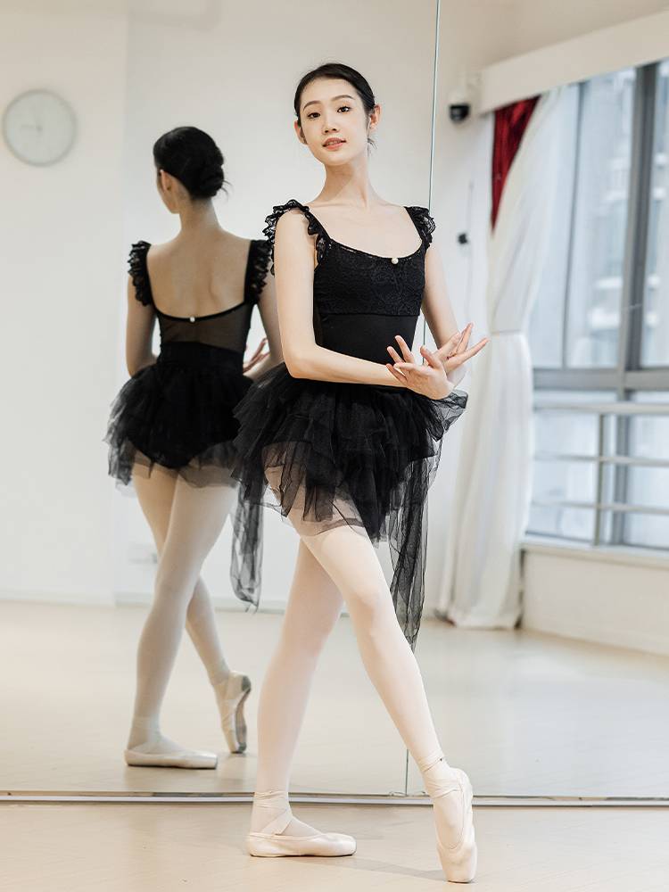 Danzbaby Chen Xi joint famous ballet dance dance practice service conjoined gymnastics base clothes B117