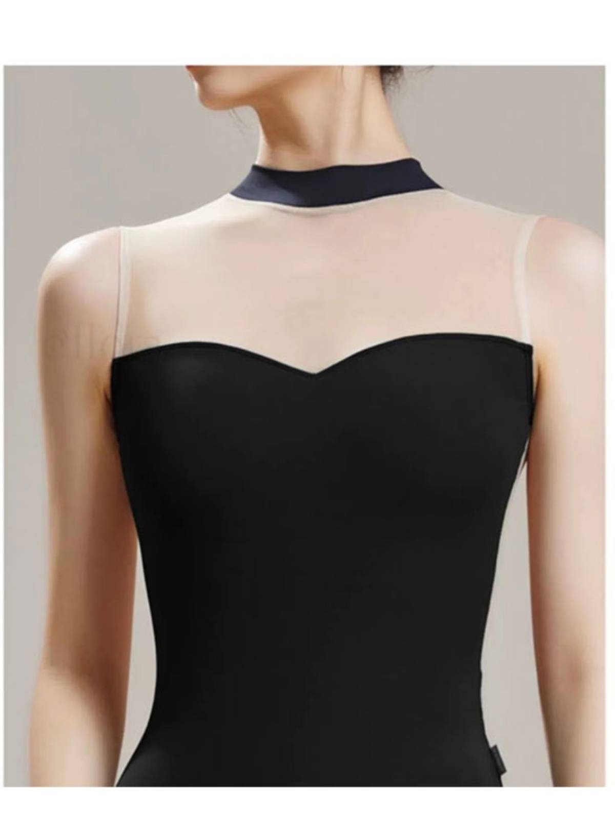 Dance clothing gymnastics uniform adult art test hanging neck high -crossed sports children's ballet performance service girl practice service
