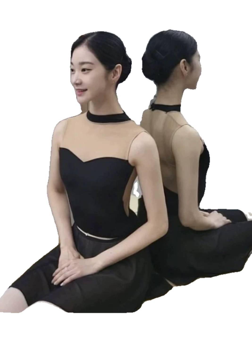 Dance clothing gymnastics uniform adult art test hanging neck high -crossed sports children's ballet performance service girl practice service