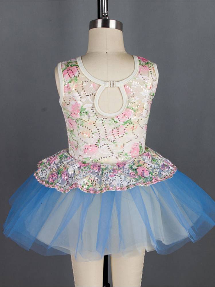 Ballet performance service children's performance clothing ivory professional dance sequ consisted puffing skirt ballet tutu skirt
