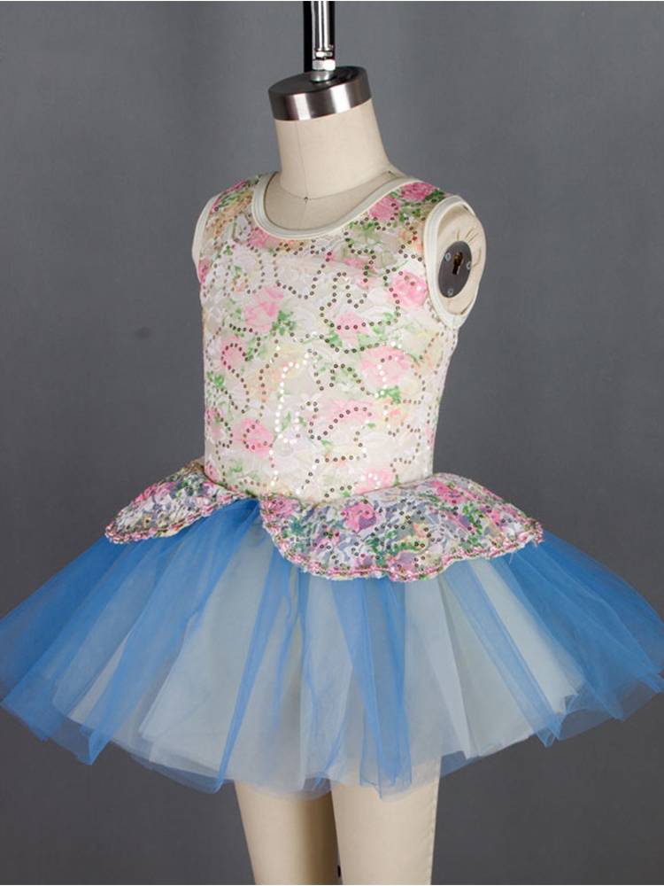 Ballet performance service children's performance clothing ivory professional dance sequ consisted puffing skirt ballet tutu skirt