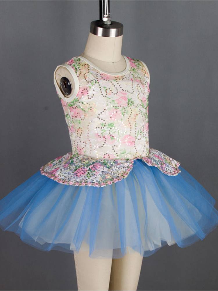 Ballet performance service children's performance clothing ivory professional dance sequ consisted puffing skirt ballet tutu skirt